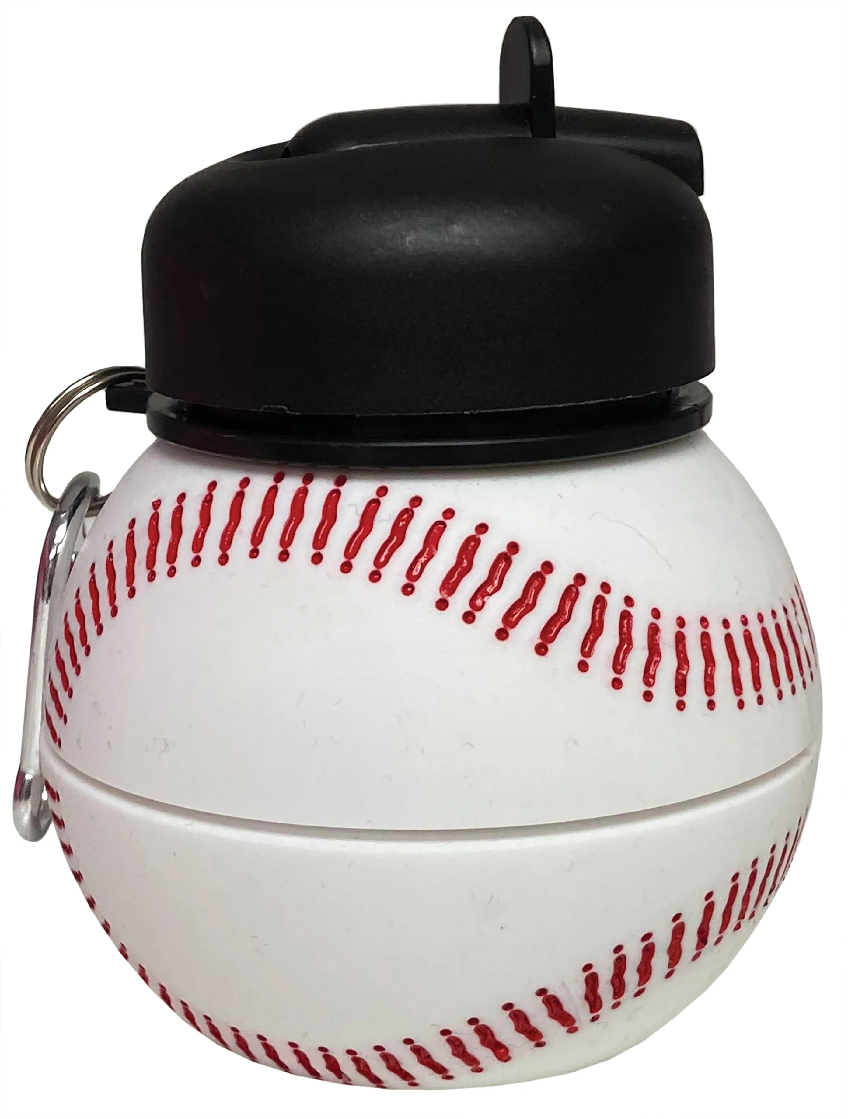 Iscream Baseball Silicone Collapsible Water Bottle