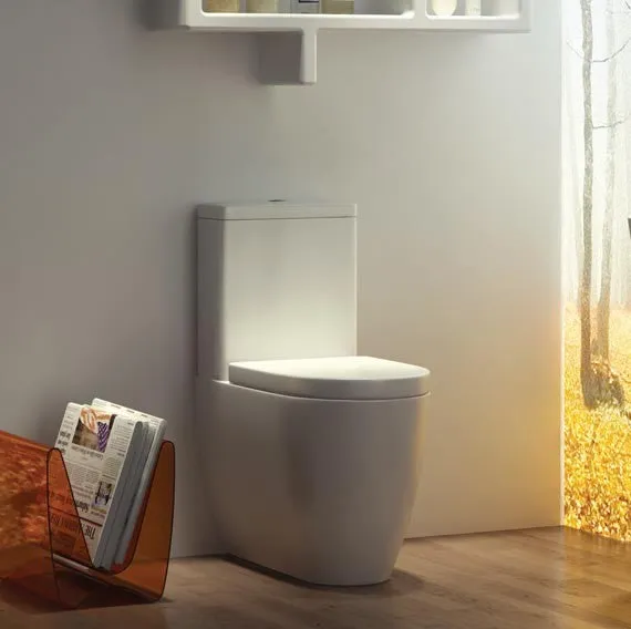 Kartell K-Vit Genoa Close-To-Wall Close Coupled Toilet with Soft Close Seat