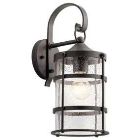 Kichler 49961AVI Mill Lane™ 16" 1 Light Wall Light Anvil Iron