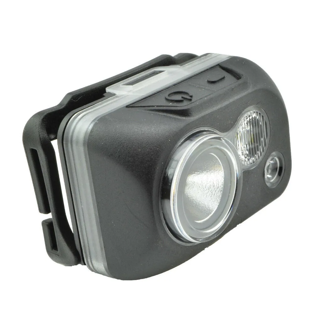 Klarus HC1-R 300 Lumen Waterproof Headlamp Lightweight 3 LEDs  White & Red Light