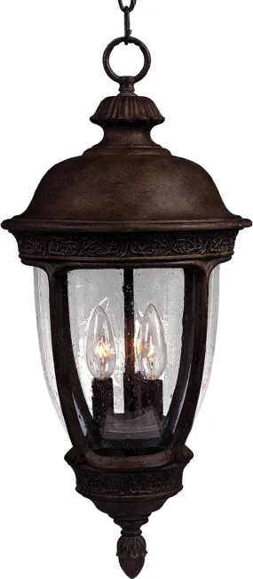 Knob Hill Cast 3-Light Outdoor Hanging Lantern