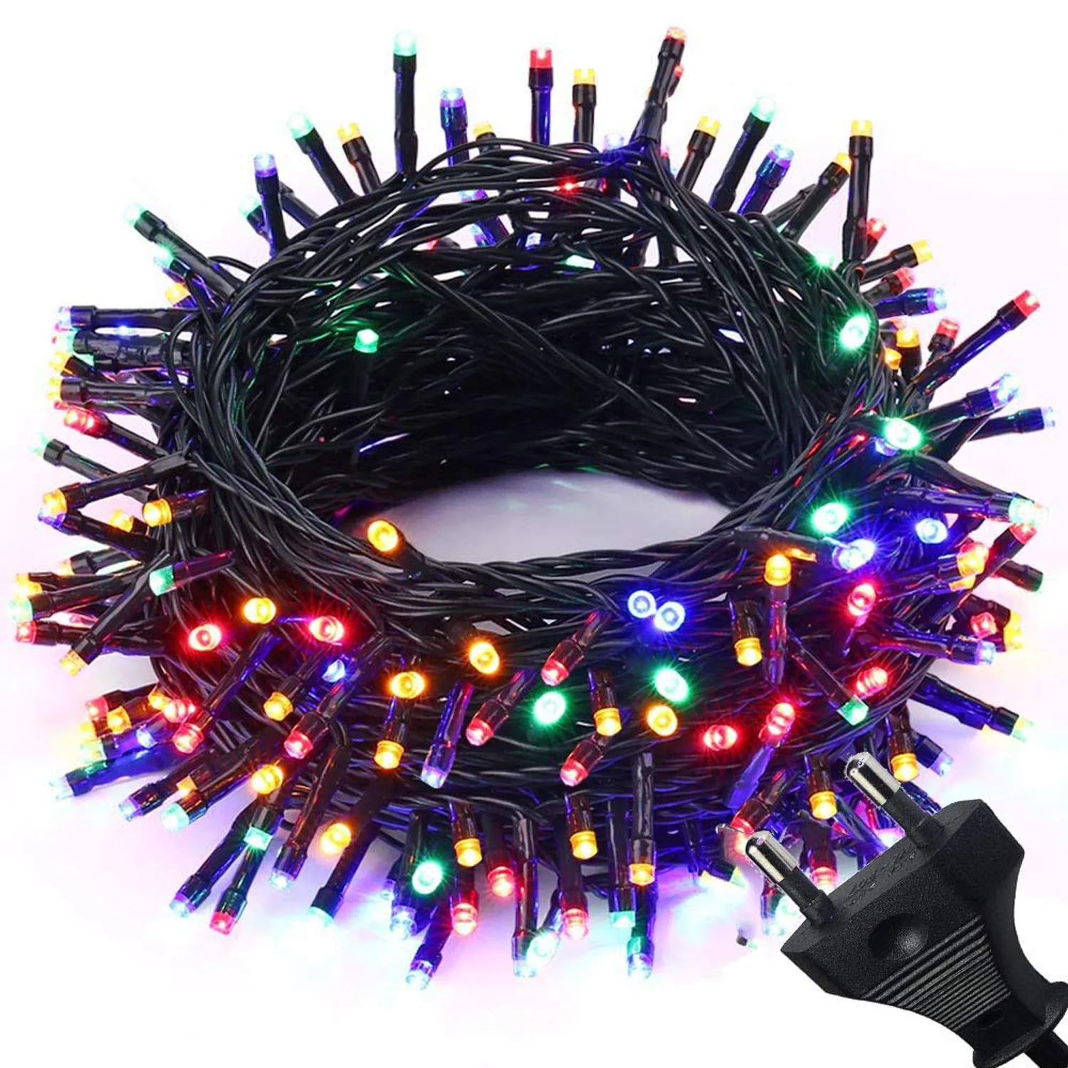 Kuber Industries 2 Piece 8 MM 30 Meter LED's Waterproof Fairy Decorative String Light - Red Green Blue - Decoration Indoor/Outdoor for Party Wedding Diwali -CTKTC023012