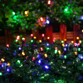 Kuber Industries 2 Piece 8 MM 30 Meter LED's Waterproof Fairy Decorative String Light - Red Green Blue - Decoration Indoor/Outdoor for Party Wedding Diwali -CTKTC023012