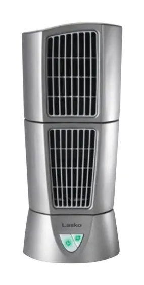 Lasko 14 in. H 3 speed Oscillating Desktop Wind Tower Fan