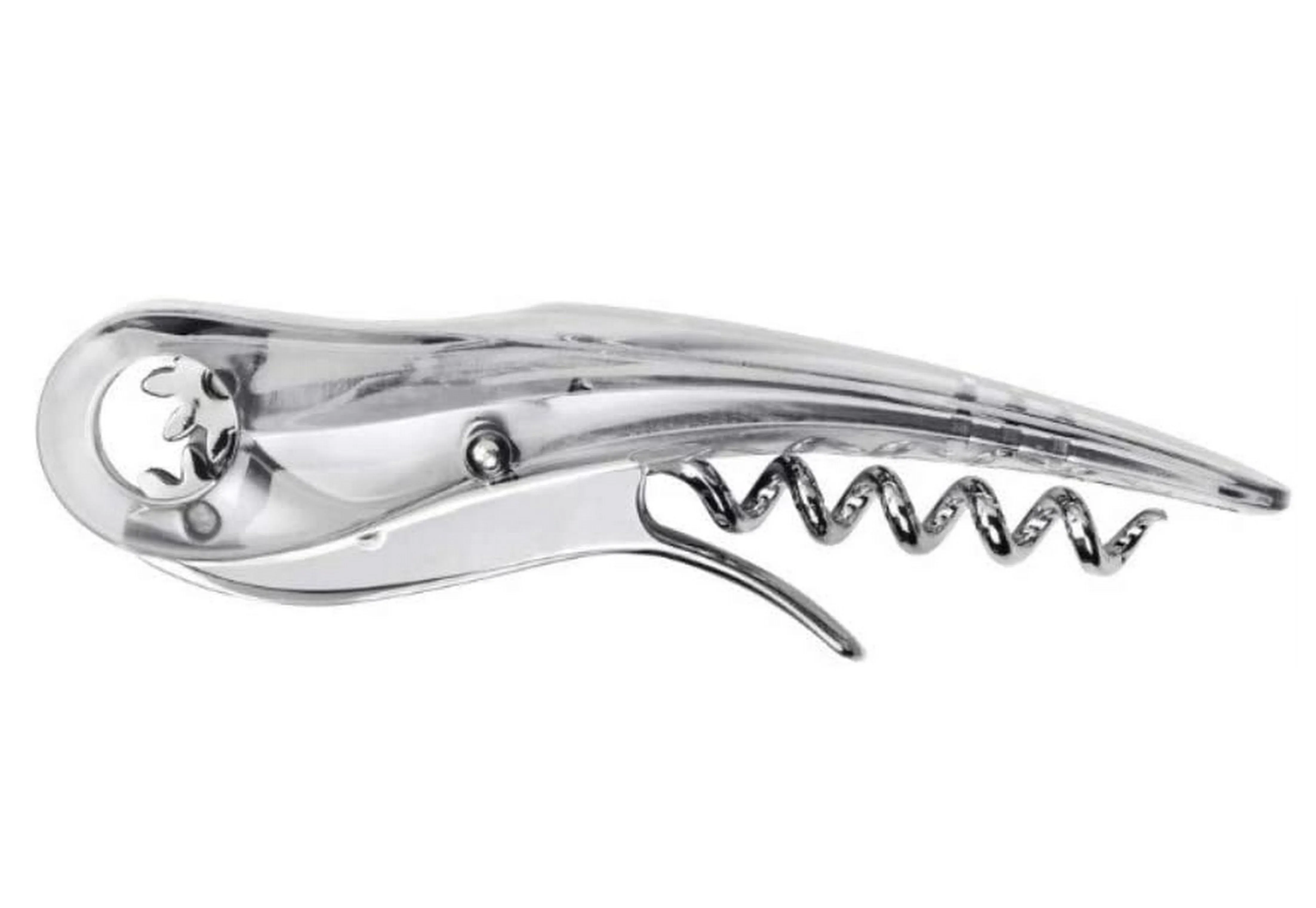 L'Atelier du Vin 095638-2 Soft Machine Crystal Sommelier Corkscrew, L 12,5 cm x l 3 cm x h 1,5 cm