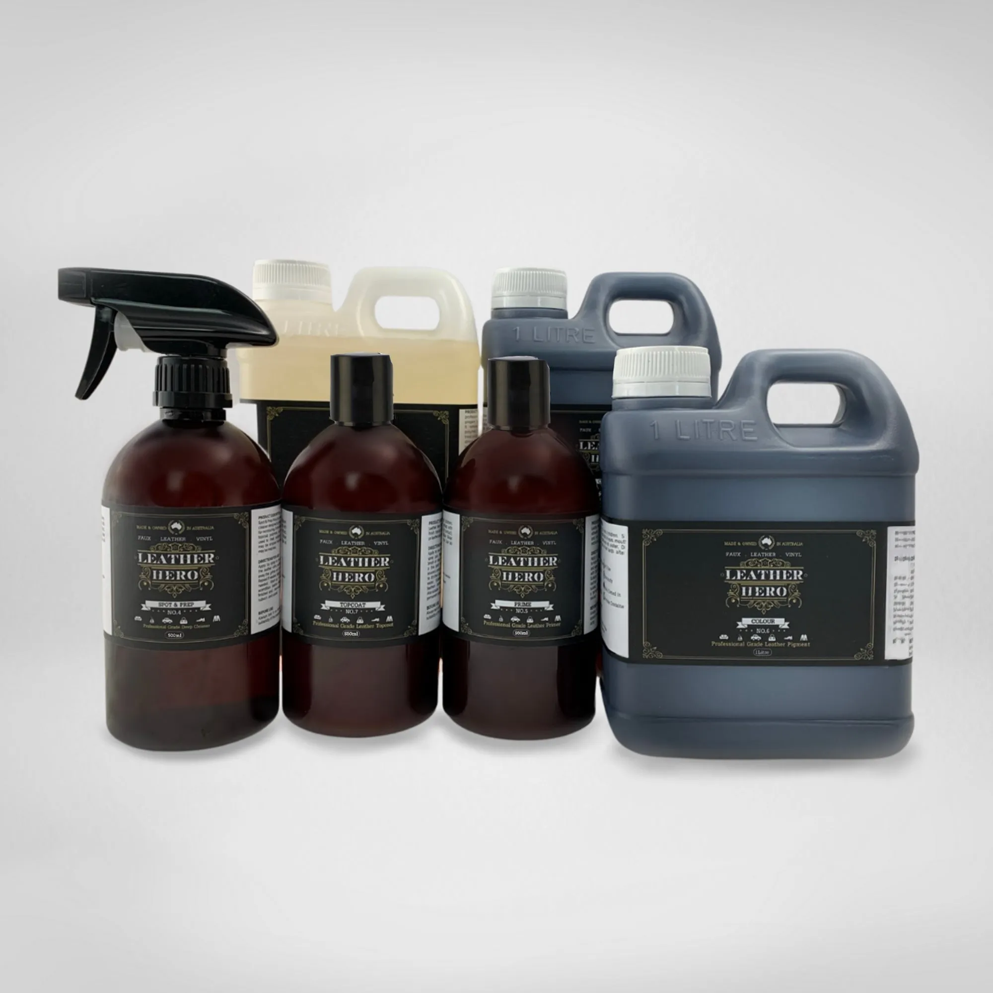 Leather Repair & Recolour Kit - Aniline Ruby