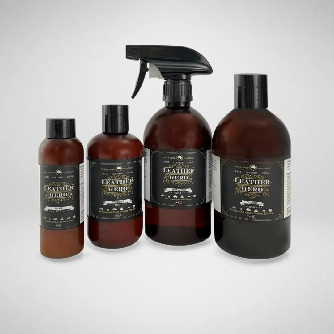 Leather Repair & Recolour Kit - Aniline Ruby