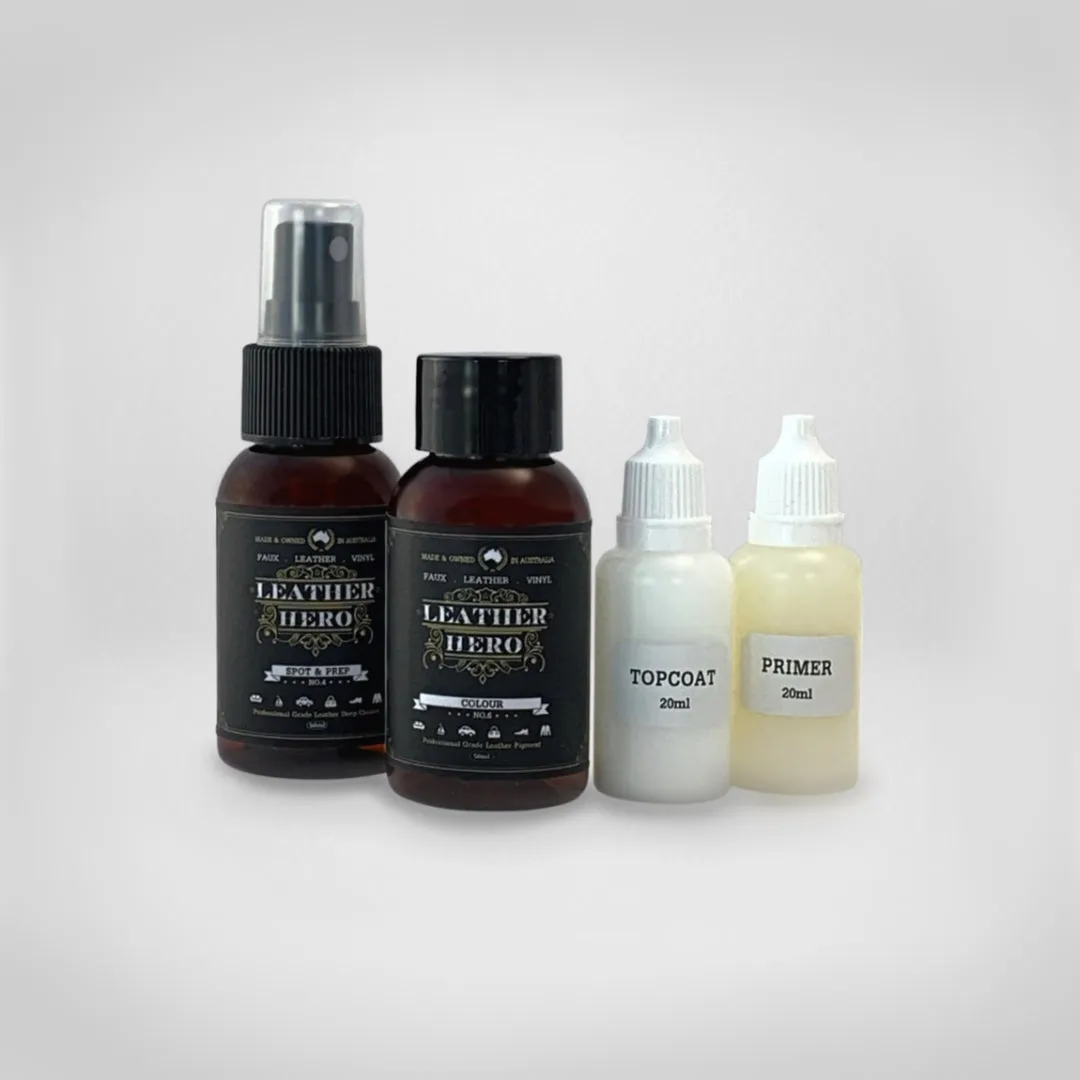 Leather Repair & Recolour Kit - Aniline Ruby