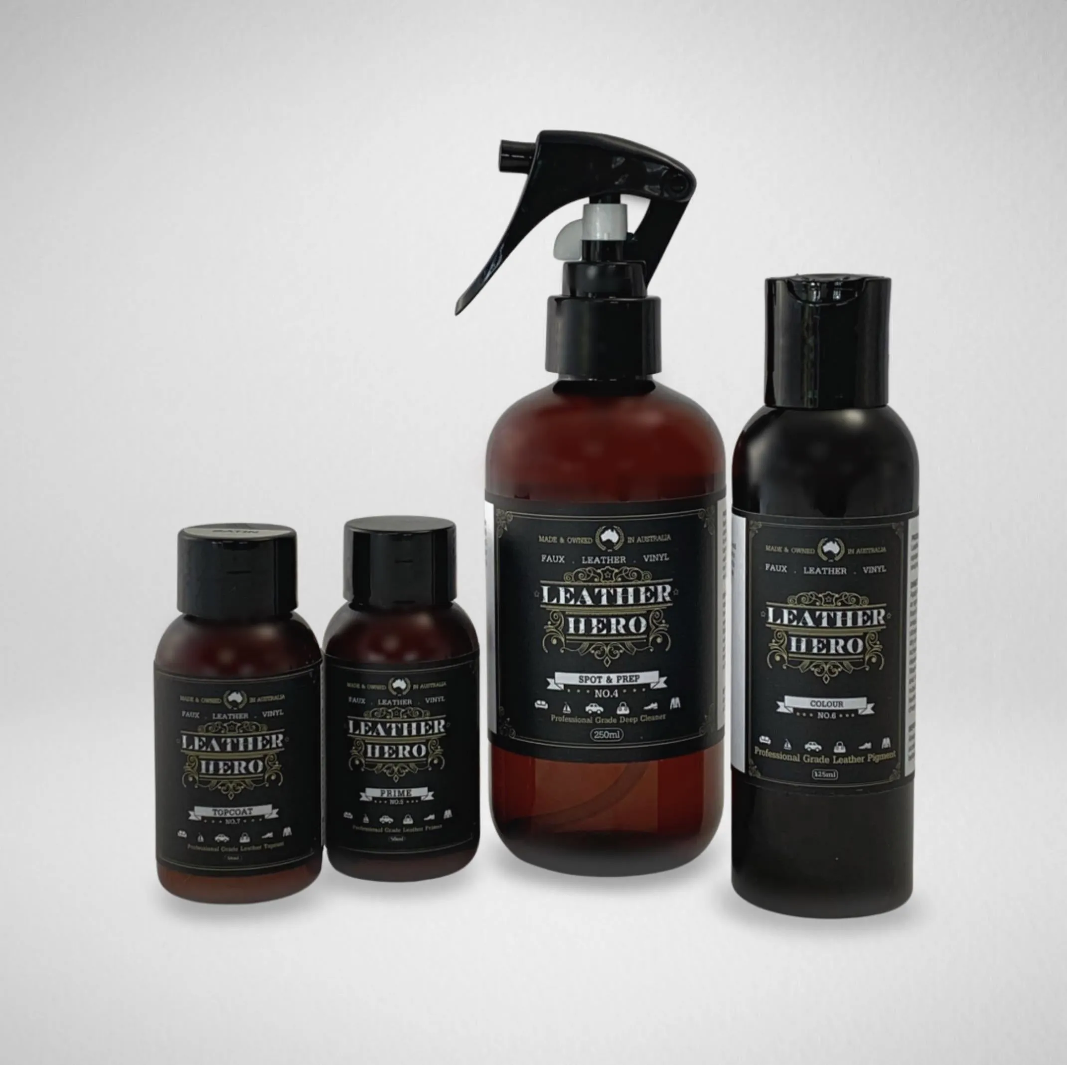 Leather Repair & Recolour Kit - Aniline Ruby