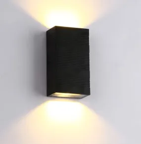 LED IP65 Outdoor Cuboid Wall Light