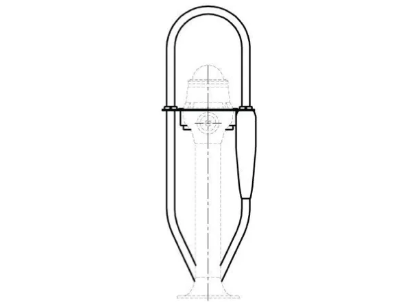 Lewmar Enguard Guardrail Straight Starboard