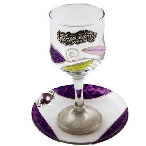 Lily Art - 500600-58 - Kiddush cup gold combinations