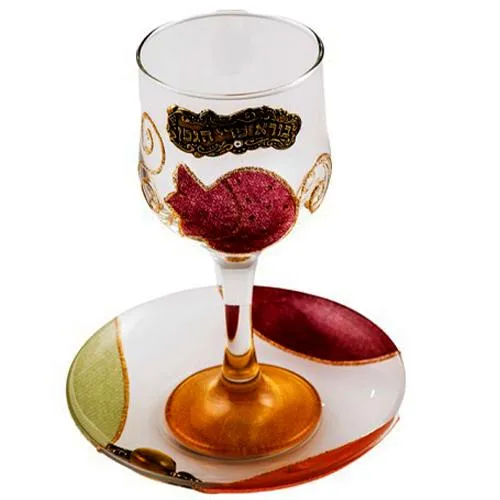 Lily Art - 500600-6 - Kiddush cup gold combinations