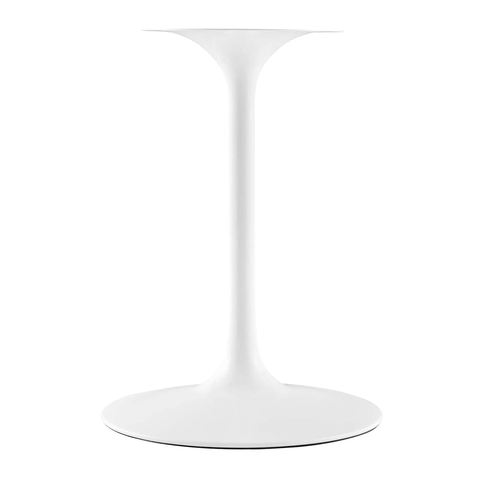 Lippa 24" Square Wood Top Dining Table White EEI-1122-WHI