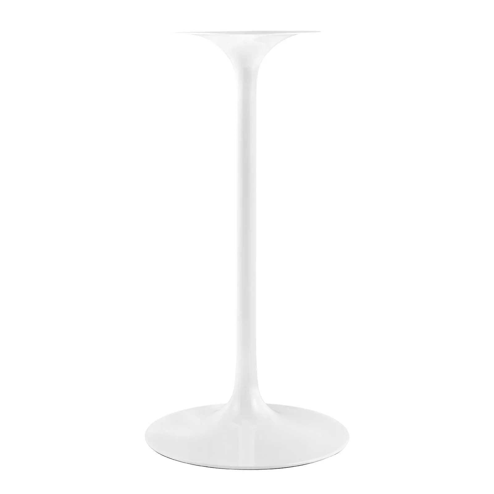 Lippa 28" Round Bar Table White EEI-1825-WHI