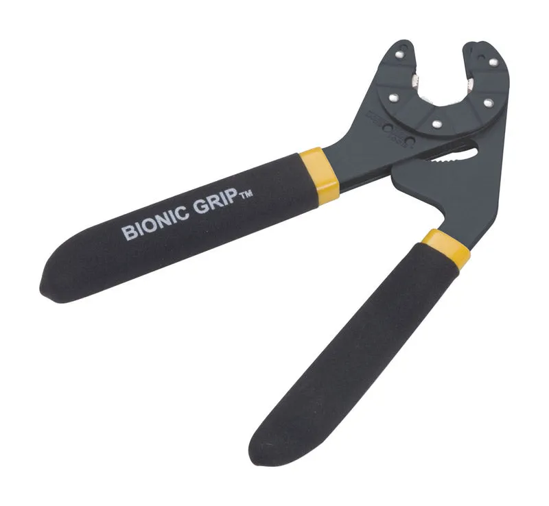 LoggerHead Tools Bionic Grip 1/4 - 9/16 in. Metric and SAE Adjustable Wrench 6 in. L 1 pc