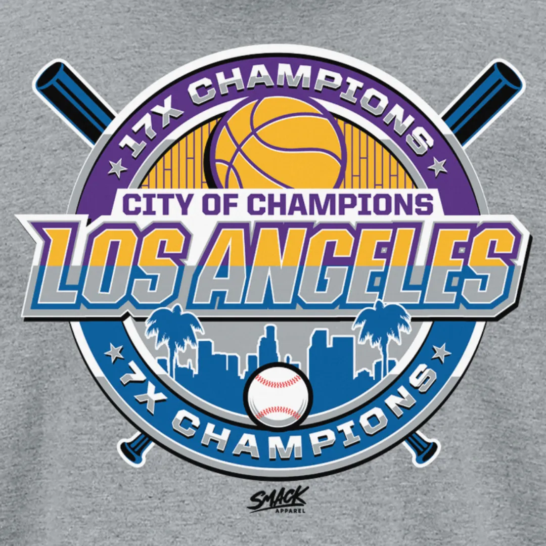 Los Angeles (LA) City of Champions | Los Angeles Baseball Fans and Basketball Fans