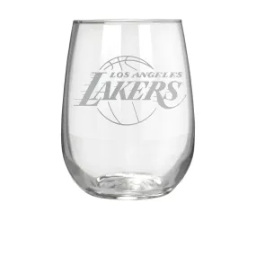 Los Angeles Lakers 17 oz. Stemless Wine Glass