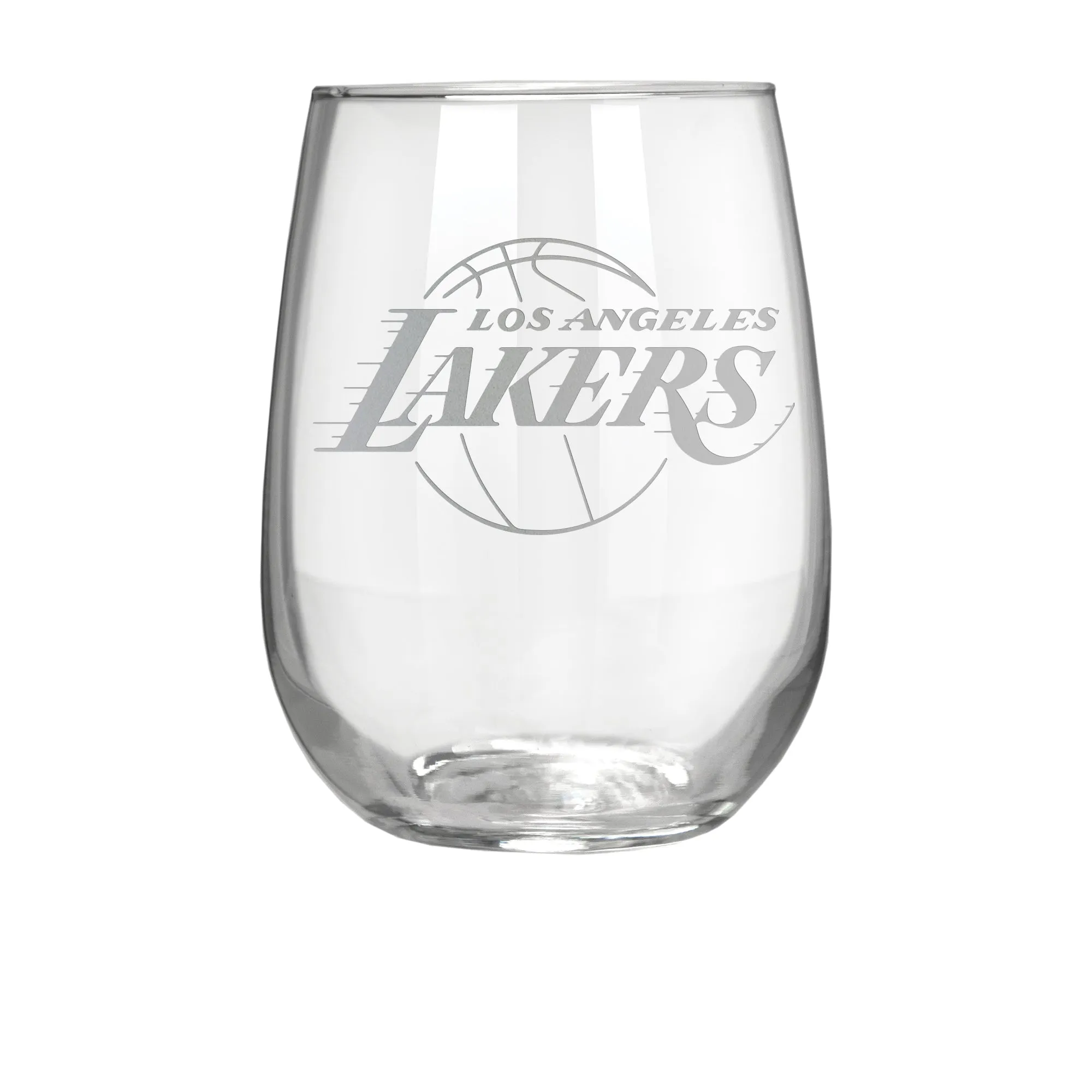 Los Angeles Lakers 17 oz. Stemless Wine Glass