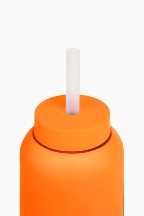 Lounge Straw   Cap (Tangerine)