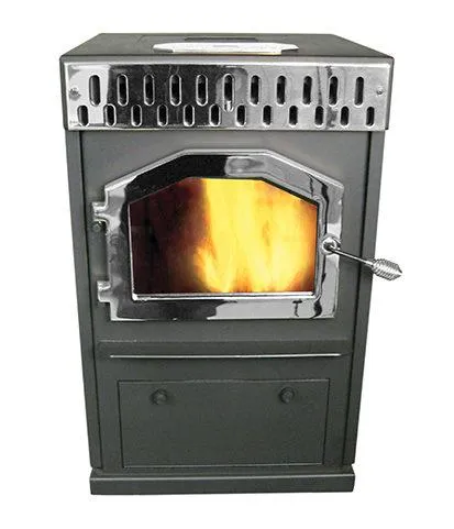 Magnum Baby Countryside Corn Stove With Black Door New