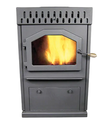 Magnum Baby Countryside Corn Stove With Black Door New