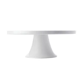 Maxwell Williams Round White Ceramic Pedestal