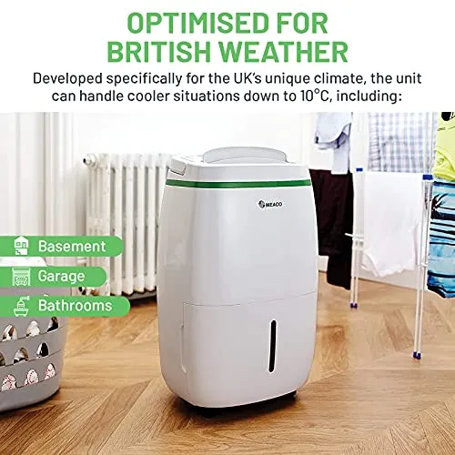 Meaco 20L Low Energy Dehumidifier and Air Purifier