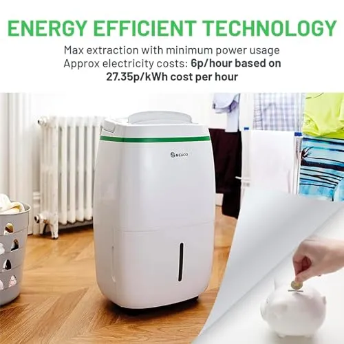 Meaco 20L Low Energy Dehumidifier and Air Purifier