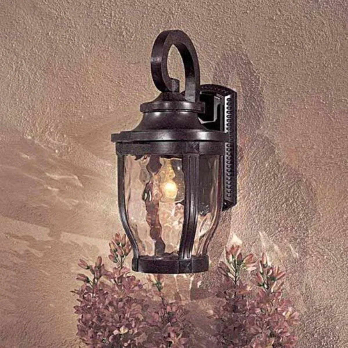 Merrimack 12 in. Outdoor Wall Lantern Corona Bronze Finish