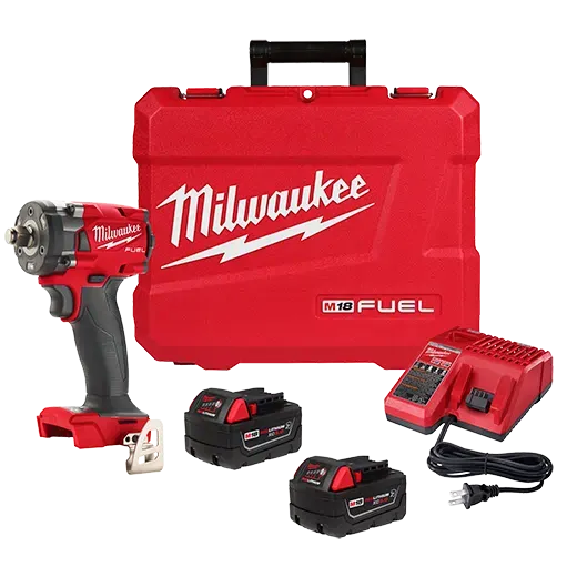 Milwaukee 2855-22R M18 FUEL™ 1/2" Compact Impact Wrench w/ Friction Ring Kit