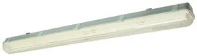 Monument Outdoor Fluorescent Light Fixture Clear 4 Ft. Uses (1) 32-Watt T8 Lamp