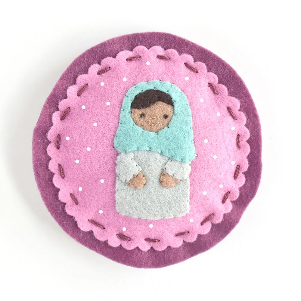 Nativity Felt Ornaments Pattern