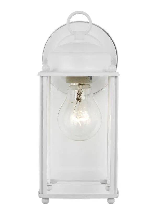 New Castle Collection - Large One Light Outdoor Wall Lantern | Finish: White - 8593-15