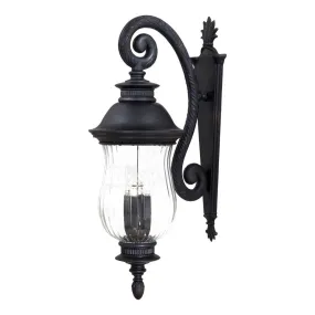 Newport 34 in. 4 Lights Outdoor Wall Lantern Heritage Finish