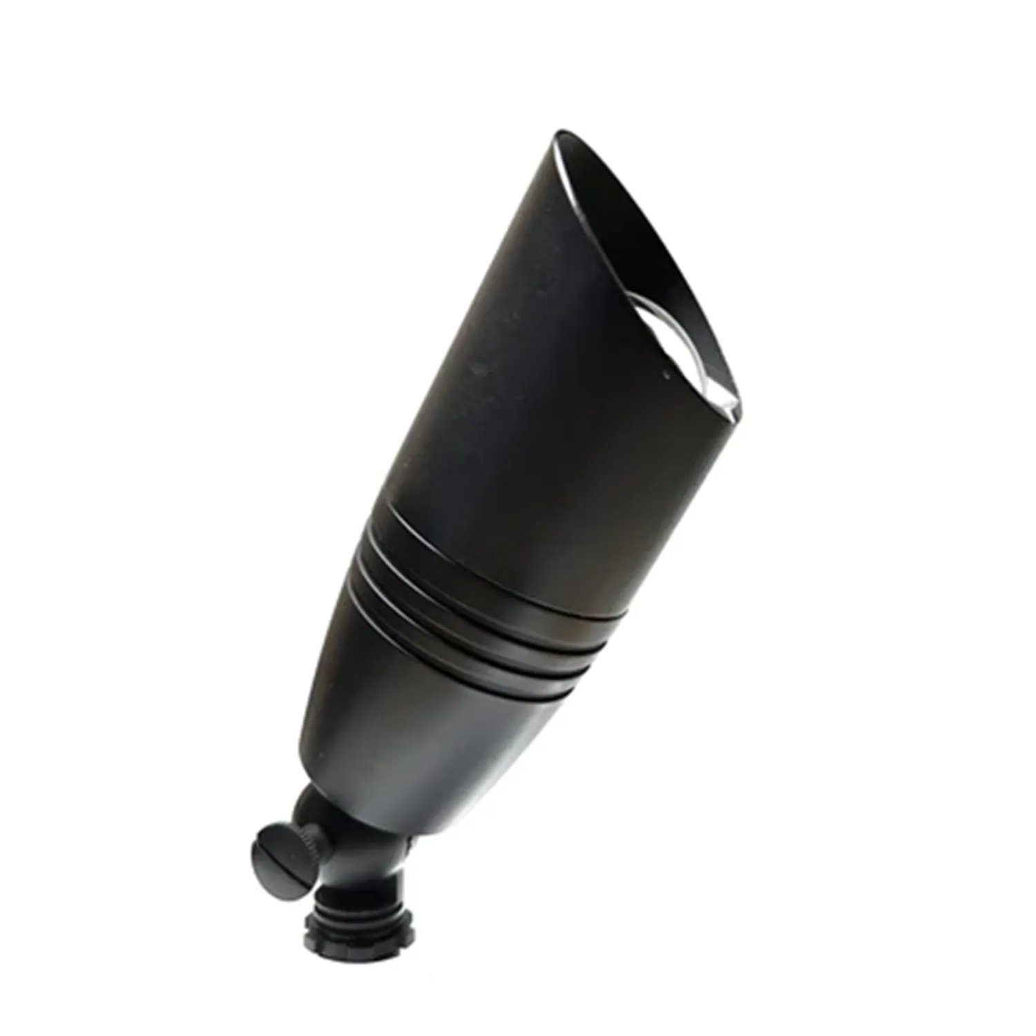 Noir Panora Solid Cast Brass Directional Spot Light - Black