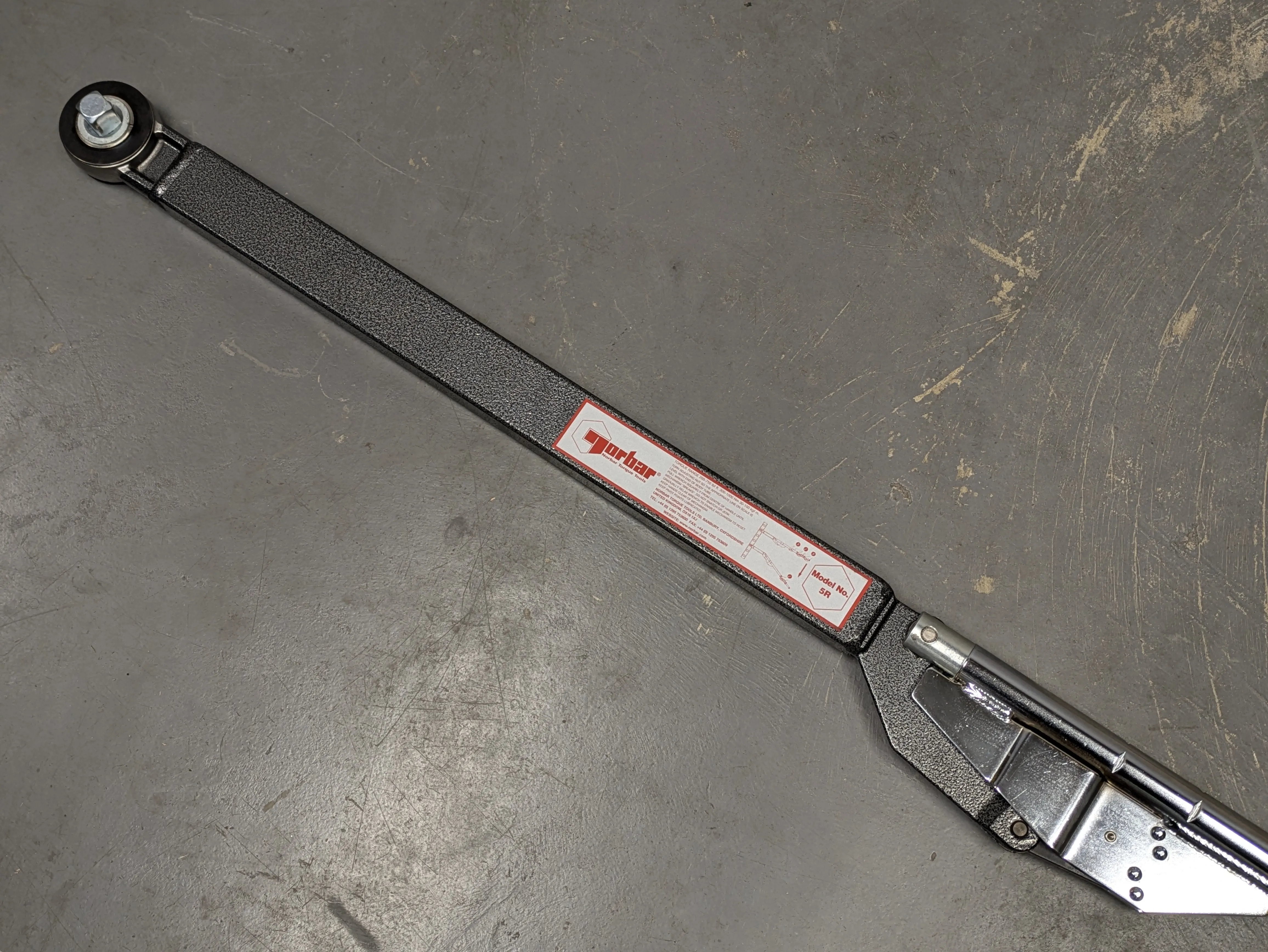 Norbar 5R Industrial Commercial Torque Wrench 3/4" Drive 300-1000Nm