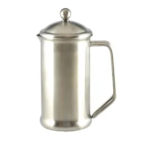 Olympia Satin Finish Stainless Steel Cafetiere 3 Cup - GD167