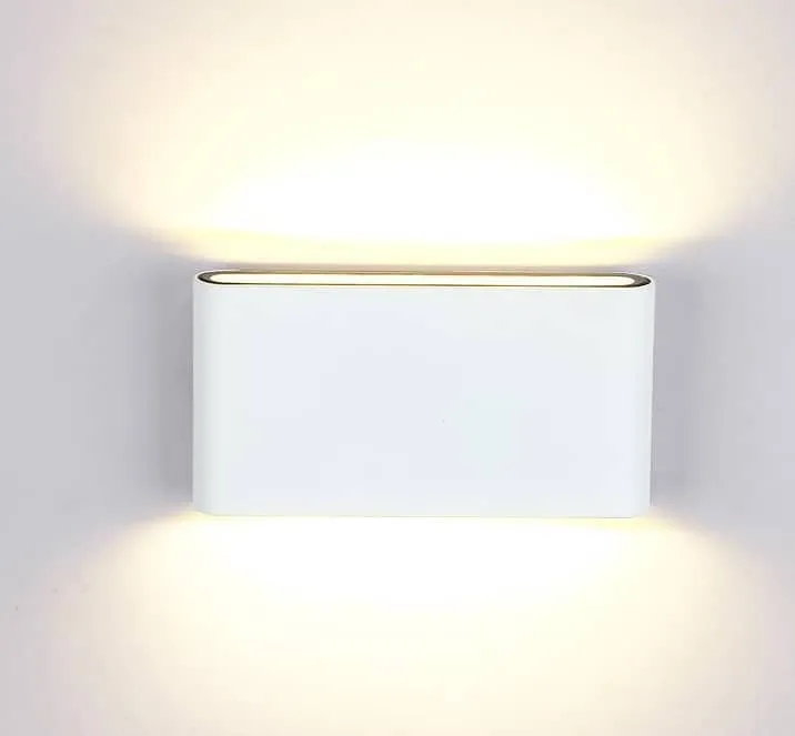 Ovalka Sleek and Slim Outdoor Wall Lamp