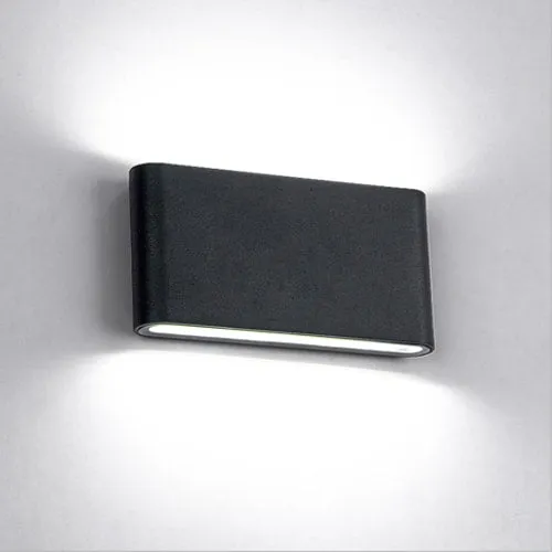 Ovalka Sleek and Slim Outdoor Wall Lamp