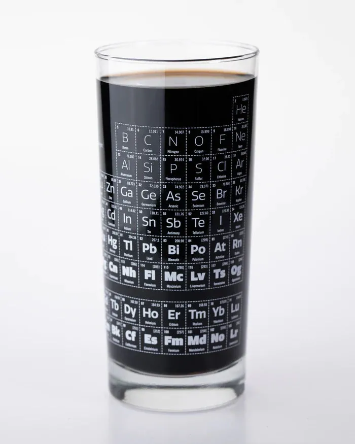 Periodic Table Glass