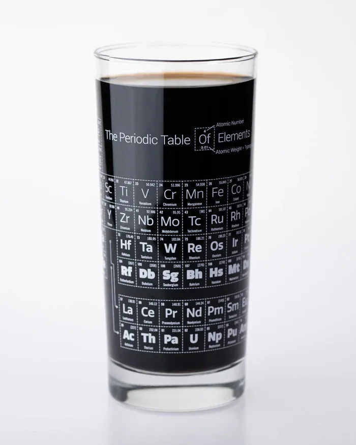 Periodic Table Glass