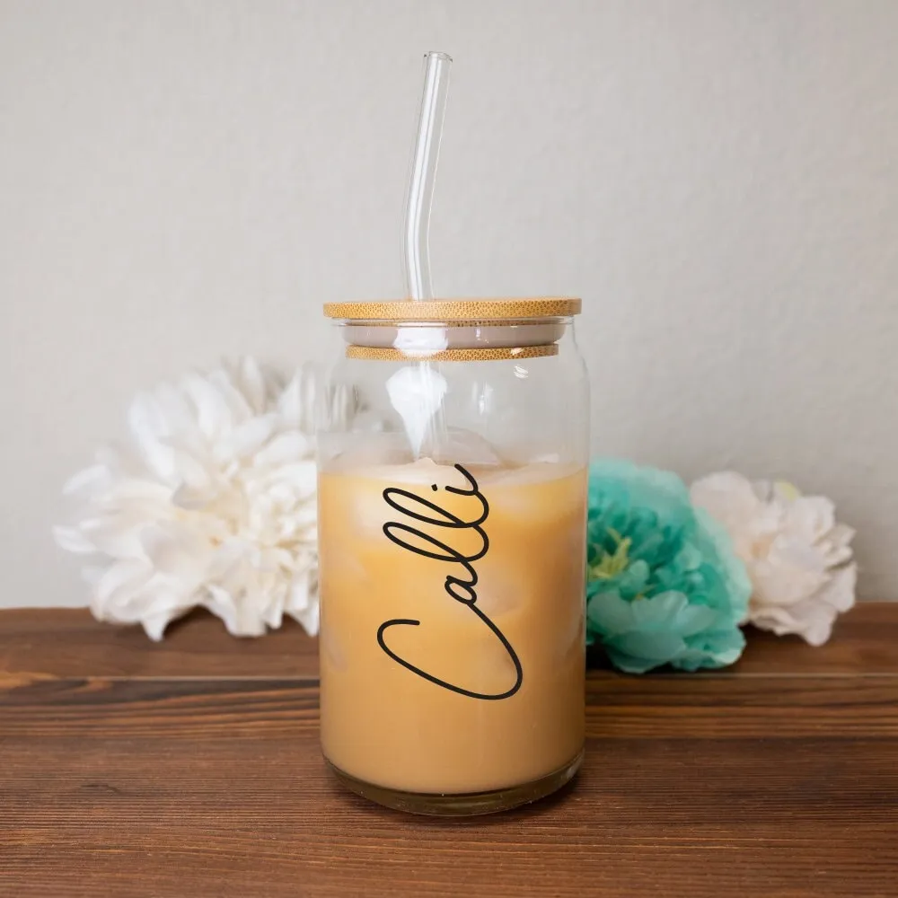 Personalized Glass Tumbler Favor