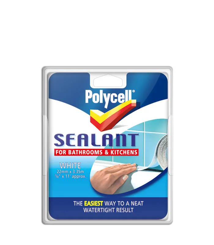 Polycell Bathroom and Kitchen Sealant Strip White