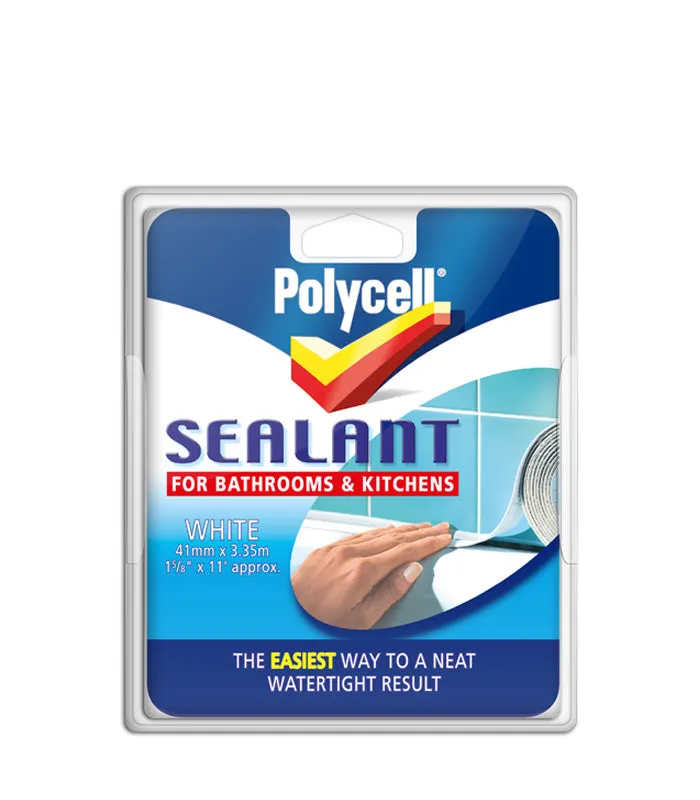 Polycell Bathroom and Kitchen Sealant Strip White