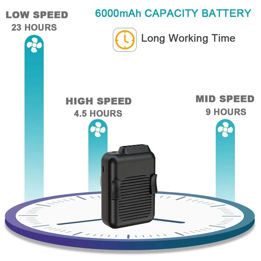 Portable Small Waist Clip Fan