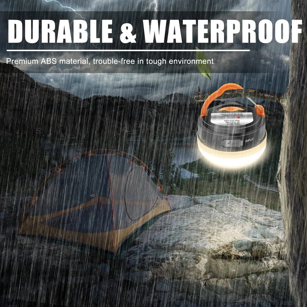 Practical Camping Magnetic LED Rechargeable Light