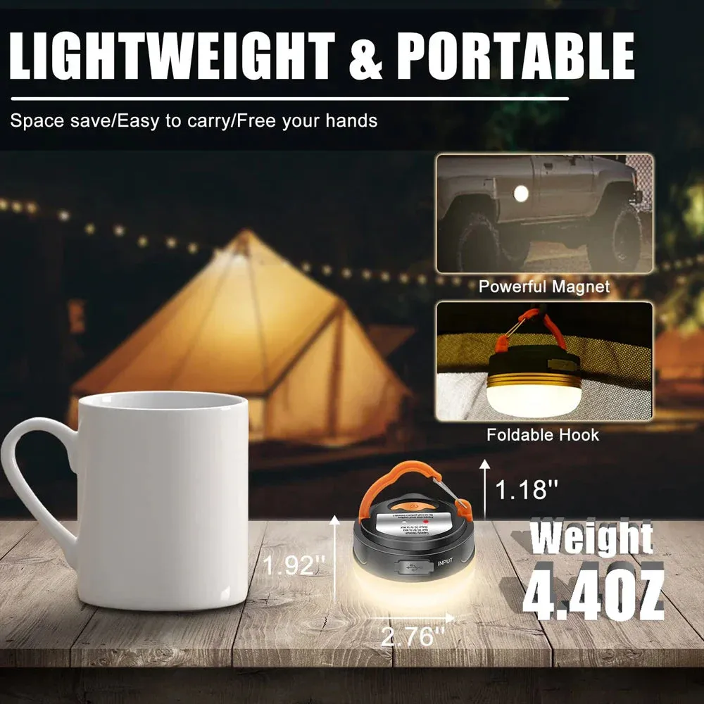 Practical Camping Magnetic LED Rechargeable Light