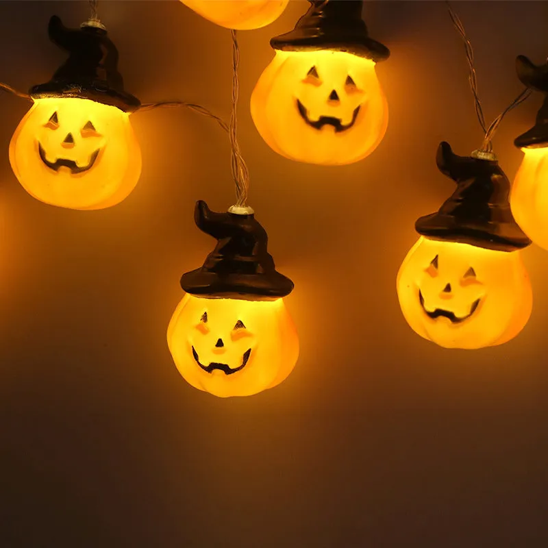 Pumpkin LED String Lights Halloween Decoration Lights Fairy Light Lamp Lantern Helloween Decoration