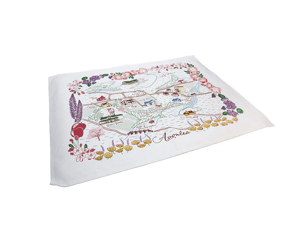 "Avonlea" Illustrated Tea Towel